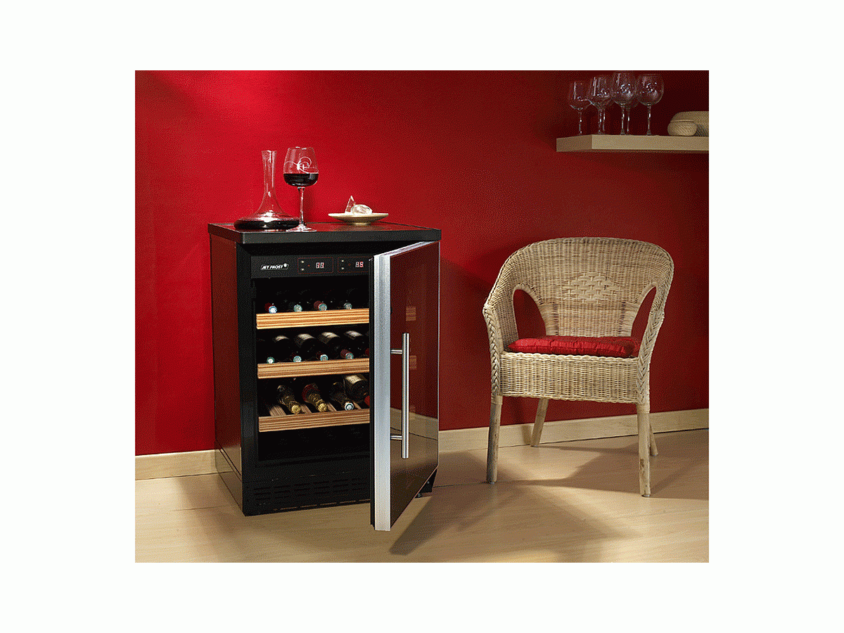 Cave à vin 50 bouteilles haut de gamme affichage digital