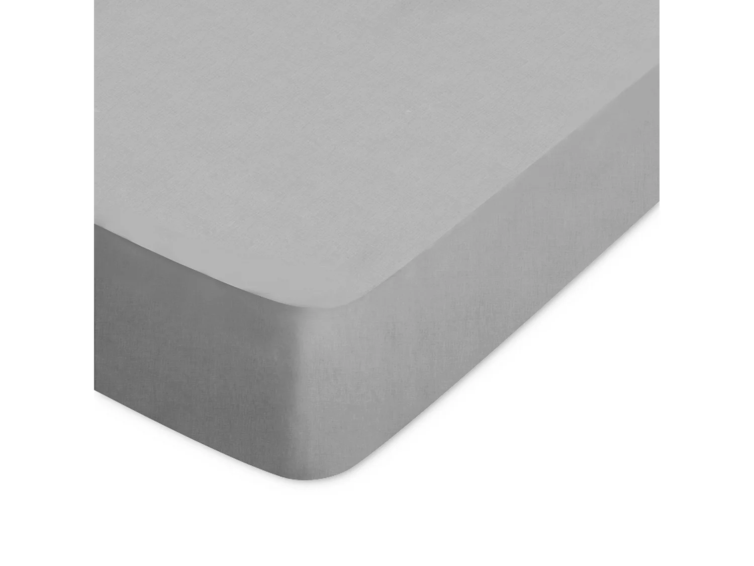 Drap housse uni 70x210 cm bonnet 50 cm coton ALTO vert fleur d'amandier