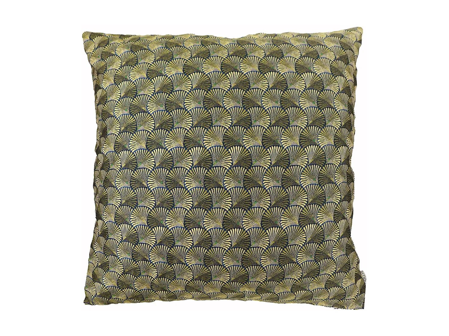 Lot De 2 Housses De Coussins 22x22 Pouces - Motif Mosaïque Argenté, Polyester, Fait Main