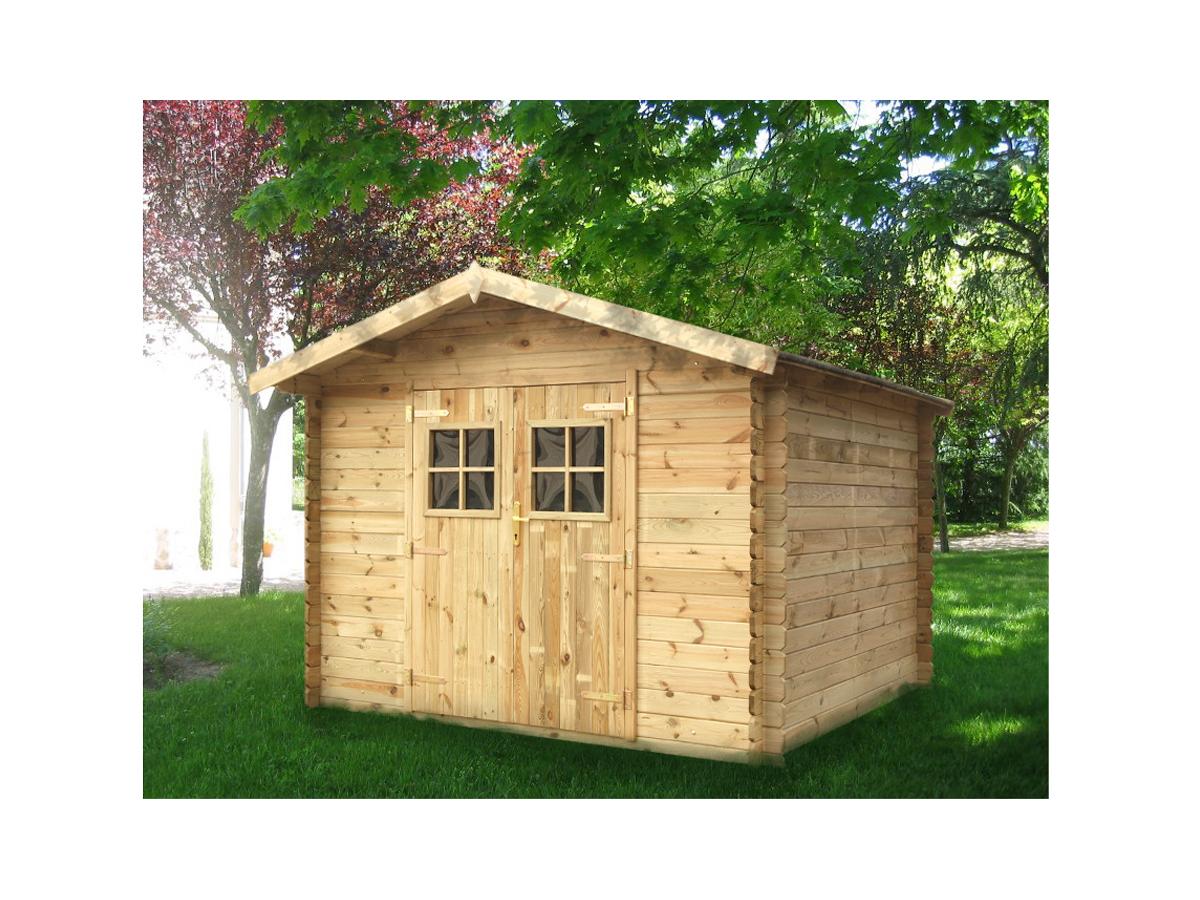Abri De Jardin En Bois Traite : Abri de jardin en ?pic?a autoclav? trait? classe III et assembl? Abri De Jardin En Bois Traite : Abri de jardin en ?pic?a autoclav? trait? classe III et assembl?