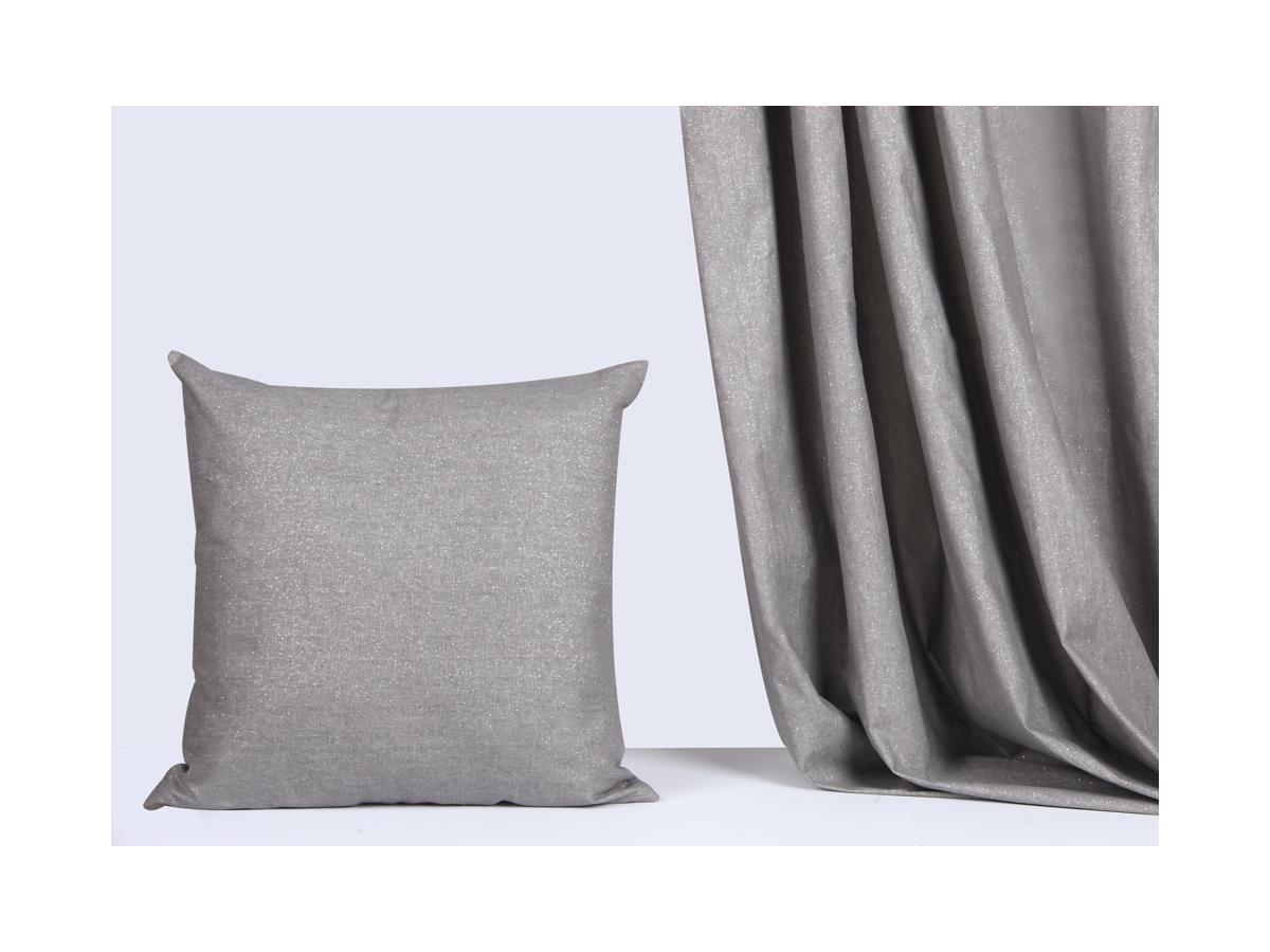 Rideau torino beige, gris, chocolat ou noir. effet pailleté Rideau baige